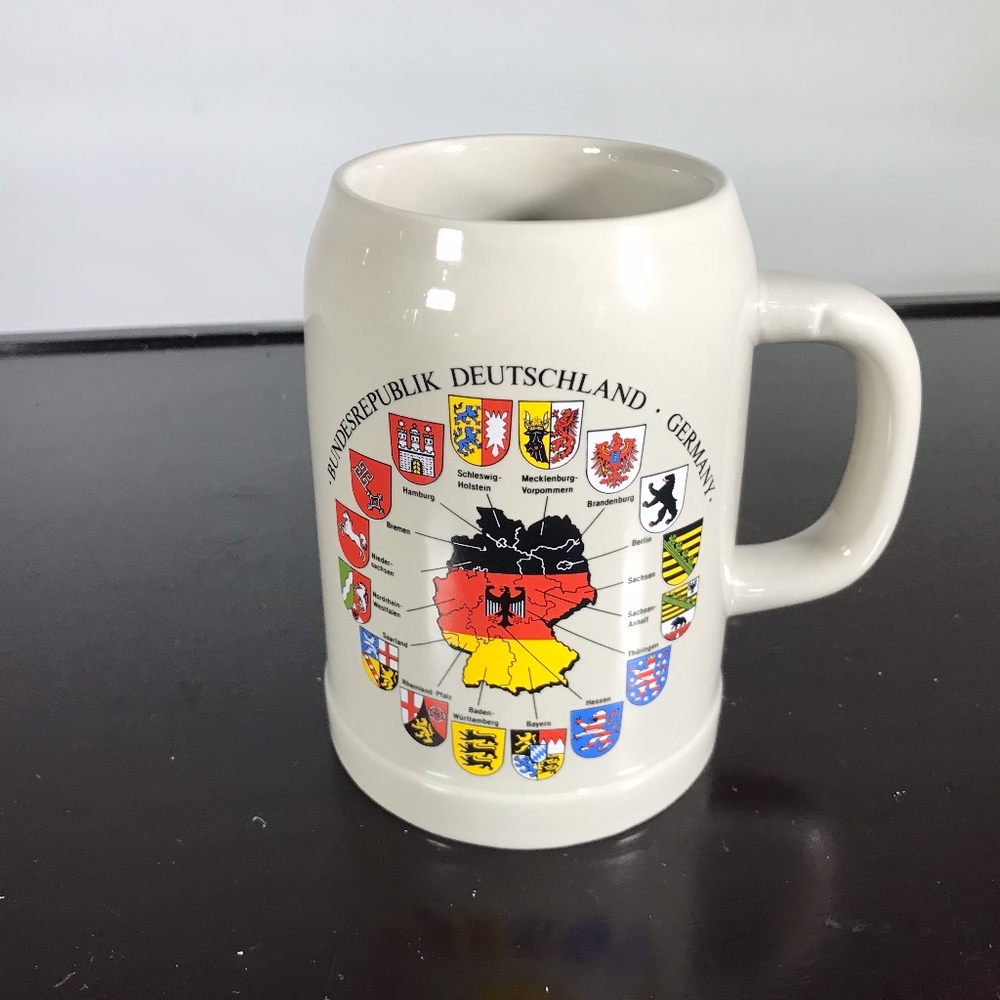 German Beer Mug Stein.  5 1/2" Tall